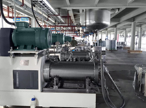 Industrial paints production line