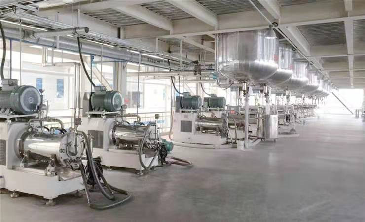 Car paint production line